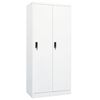 vidaXL Armario de acero blanco 80x50x180 cm