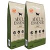 vidaXL Comida seca para perros Adult Essence Beef (2 x 15 kg)