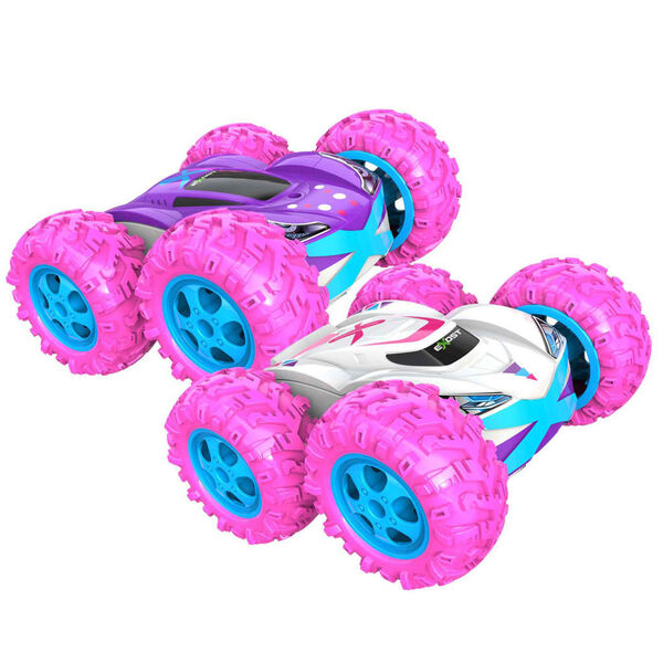 Exost Coche teledirigido de acrobacias RC 360 Cross II rosa