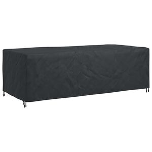 vidaXL Funda para muebles Liso Negro 300 x 110 x 70 cm 210D