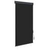 vidaXL Estor enrollable de exterior gris antracita 100x250 cm