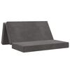 vidaXL Sof&aacute; Cama Plegable 160 x 67 x 45 cm Gris oscuro