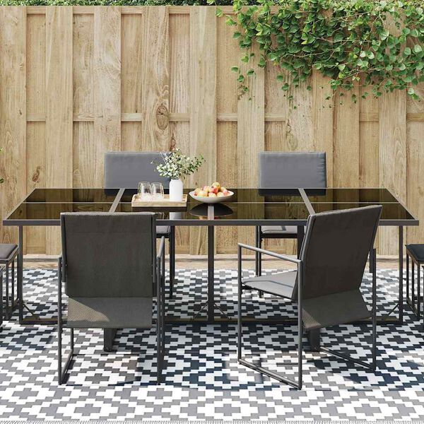 vidaXL Alfombra de exterior ARAKIL Gris 300 x 400 cm PP