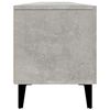 vidaXL Mueble de TV madera contrachapada gris hormig&oacute;n 180x31,5x40 cm