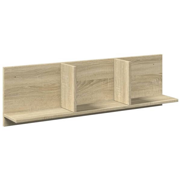 vidaXL Mueble de pared madera ingenier&iacute;a roble sonoma 100x16,5x30 cm