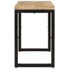 vidaXL Mesa de comedor madera maciza de mango 110x50x76 cm