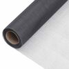 vidaXL Malla mosquitera de fibra de vidrio gris 80x2000 cm