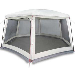 vidaXL Carpa para piscina con desmontables y paredes azul 670x590 cm