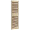 vidaXL Puerta de Armario 2 pcs Natural 140,5 x 2,1 x 39,5 cm