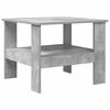 vidaXL Mesa de Caf&eacute; Gris Concreto 57 x 55 x 45 cm Madera de ingenier&iacute;a