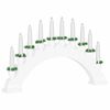 vidaXL Arco de Velas de Navidad con 10 Velas LED 47 x 5 x 29 cm