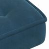 vidaXL Sill&oacute;n de relax con reposapi&eacute;s terciopelo azul
