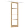 vidaXL Puerta Corredera Natural 73,5 x 211 cm