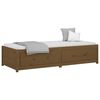 vidaXL Sof&aacute; cama madera maciza de pino marr&oacute;n miel 90x200 cm