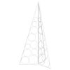 vidaXL &Aacute;rbol de Navidad de metal KUOPIO 100 cm Acero Blanco