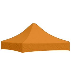 vidaXL Techo de carpa para celebraciones naranja 2x2 m 270 g/m&sup2;