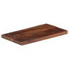 vidaXL Tablero mesa rectangular madera maciza reciclada 50x20x2,5 cm