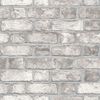 Noordwand Papel de pared Homestyle Brick Wall gris y blanco crudo