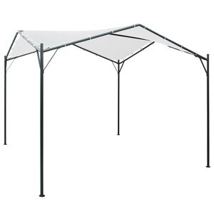 vidaXL Cenador blanco 3x3x2,6 m 180 g/m&sup2;