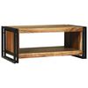 vidaXL Mesa de Café Marrón 90 x 50 x 38 cm madera maciza de acacia