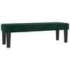 vidaXL Cama box spring con colch&oacute;n terciopelo verde oscuro 200x200 cm