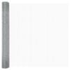 vidaXL Cerca de Alambre Soldado 1000 x 140 cm Plateado