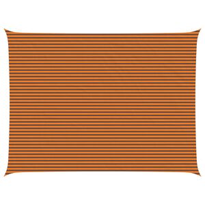 vidaXL Toldo Vela de Sombra Naranja y Marr&oacute;n 8 x 6 m