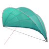 vidaXL C&uacute;pula para piscina 472 x 460 x 229 cm Verde Mar