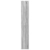 vidaXL Estantería de madera de ingeniería gris Sonoma 40x30x189 cm