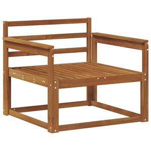 vidaXL Sof&aacute; intermedio de exterior Madera de Acacia S&oacute;lida Natural