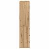 vidaXL Altillo Roble artisan 80 x 33 x 150 cm Madera contrachapada