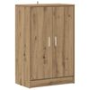 vidaXL Zapatero madera ingenier&iacute;a roble artisan 60x35x92 cm