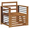 vidaXL Conjunto de sof&aacute;s de exterior Madera de Acacia S&oacute;lida