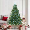 vidaXL &Aacute;rbol de Navidad con 300 LED con soporte Verde 180 cm PE