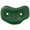vidaXL Agarre de escalada 12 pcs Verde 100 x 67 x 43 mm PP