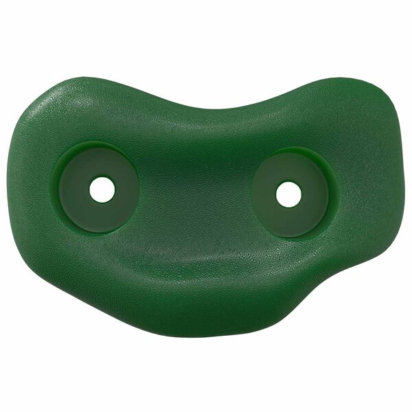 vidaXL Agarre de escalada 12 pcs Verde 100 x 67 x 43 mm PP