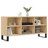 vidaXL Mueble de TV madera de ingeniería roble Sonoma 103,5x30x50 cm