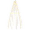 vidaXL Luces del &aacute;rbol de Navidad 180 LED Blanco C&aacute;lido 180 cm