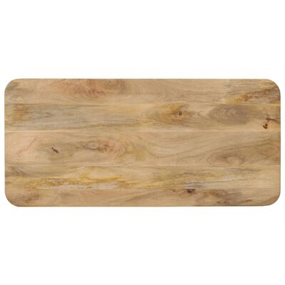vidaXL Mesa de comedor madera maciza de mango 112x52x76 cm