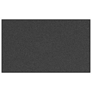 vidaXL Felpudo Antracita y Negro 90 x 150 cm 100% Poliamida