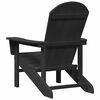 vidaXL Silla de Jard&iacute;n 2 pcs Negro 82 x 74 x 92 cm Polietileno