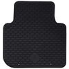vidaXL Alfombrilla de Coche 4 pcs Negro &Scaron;koda KODIAQ TDI Goma