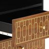 vidaXL Mesita de noche madera maciza de mango 50x33x62 cm