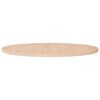 vidaXL Superficie de mesa redonda madera de roble sin tratar &Oslash;90x2,5cm