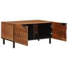 vidaXL Mesa de Caf&eacute; Marr&oacute;n 80 x 50 x 40 cm Madera de mango maciza
