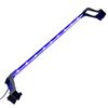 vidaXL Luz LED para acuario con abrazaderas azul y blanco 75-90 cm