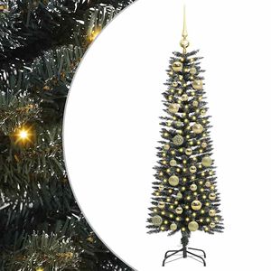 vidaXL &Aacute;rbol de Navidad artificial Verde 120 cm PVC, Pl&aacute;stico y Acero