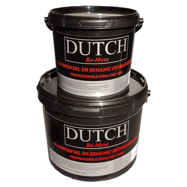 DUTCH WALLCOVERINGS Eliminador papel pintado de fibra de vidrio 5 kg