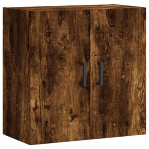 vidaXL Armario de pared madera de ingenier&iacute;a roble ahumado 60x31x60 cm