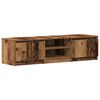 vidaXL Mueble para TV de madera antigua, 140x40x36 cm, madera de ingenier&iacute;a